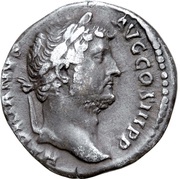 Denarius - Hadrian MONETA AVG; Moneta obverse image