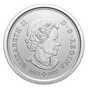 25 Cents In the name of Elizabeth II; Caribou obverse image