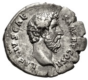Denarius - Lucius Aelius PIETAS; Pietas obverse image