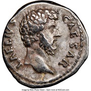 Denarius - Lucius Aelius FELICITAS AVG; Felicitas obverse image