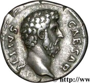 Denarius - Lucius Aelius TR POT COS II; Pietas obverse image