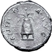 Denarius - Hadrian ANNONA AVG; Aequitas, Rome, 137-138 reverse image