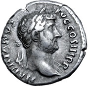 Denarius - Hadrian VOTA PVBLICA obverse image
