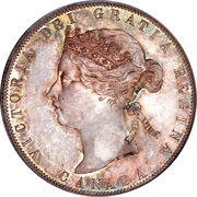 50 Cents - Victoria obverse image