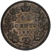 50 Cents - Trial Piece reverse image