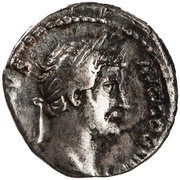 Denarius - Hadrian VENERIS FELICIS; Venus obverse image