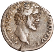 Denarius - Antoninus Pius AVG PIVS P M TR P COS DES II; Diana obverse image