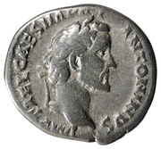Denarius - Antoninus Pius AVG PIVS P M TR P COS DES II; Felicitas obverse image
