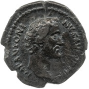 Denarius - Antoninus Pius TRIB POT COS DES II; Aequitas obverse image