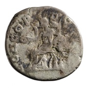 Denarius - Faustina the Elder CONCORDIA AVG; Concordia, Rome, 138-139 reverse image