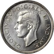 50 Cents - George VI with IND:IMP: obverse image