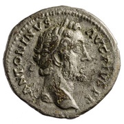 Denarius - Antoninus Pius ANNONA AVG obverse image