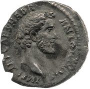 Denarius - Antoninus Pius AVG PIVS P M TR P COS II; Aequitas obverse image