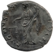 Denarius - Antoninus Pius AVG PIVS P M TR P COS II; Aequitas, Rome, 139 reverse image