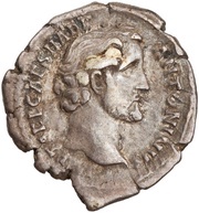 Denarius - Antoninus Pius AVG PIVS P M TR P COS II; Fides obverse image