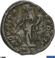 Denarius - Antoninus Pius AVG PIVS P M TR P COS II; Fortuna, Rome, 139 reverse image
