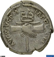 Denarius - Antoninus Pius AVG PIVS P M TR P COS II, Rome, 139 reverse image