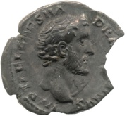 Denarius - Antoninus Pius AVG PIVS P M TR P COS II P P; Pax obverse image