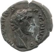 Denarius - Antoninus Pius TR P COS II; Fortuna obverse image