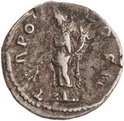 Denarius - Antoninus Pius TR P COS II; Pax, Rome, 139 reverse image