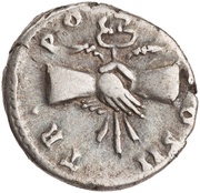Denarius - Antoninus Pius TR P COS II, Rome, 139 reverse image