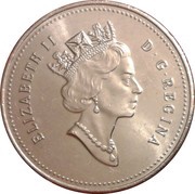 50 Cents - Elizabeth II 3rd portrait obverse image