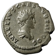 Denarius - Antoninus Pius and Marcus Aurelius AVRELIVS CAES AVG P II F COS, Rome, 140 reverse image