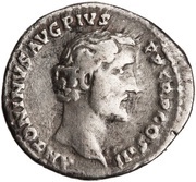 Denarius - Antoninus Pius and Marcus Aurelius AVRELIVS CAES AVG P II F COS obverse image