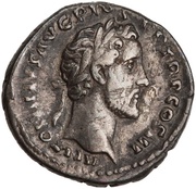 Denarius - Antoninus Pius and Marcus Aurelius AVRELIVS CAESAR AVG PII F COS obverse image