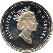 50 Cents - Elizabeth II Atlantic Puffin obverse image