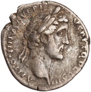 Denarius - Antoninus Pius AEQVITAS AVG; Aequitas obverse image
