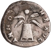 Denarius - Antoninus Pius ANNONA AVG, Rome, 140-143 reverse image