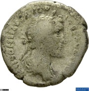 Denarius - Antoninus Pius ANNONA AVG obverse image