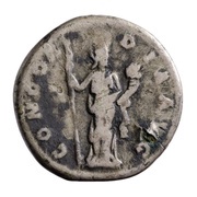 Denarius - Antoninus Pius CONCORDIA AVG; Concordia, Rome, 140-143 reverse image