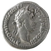 Denarius - Antoninus Pius OPI AVG; Ops obverse image
