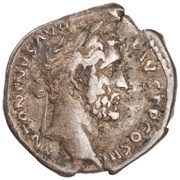Denarius - Antoninus Pius PAX AVG; Pax obverse image