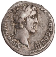 Denarius - Antoninus Pius PROVIDENTIAE DEORVM obverse image