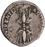 Denarius - Antoninus Pius PROVIDENTIAE DEORVM, Rome, 140-143 reverse image