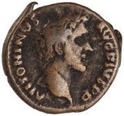 Denarius - Antoninus Pius TR POT COS III; Italia obverse image