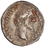 Denarius - Antoninus Pius TR POT COS III ITALIA; Italia obverse image