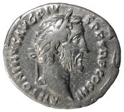 Denarius - Antoninus Pius obverse image