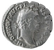 Denarius - Antoninus Pius obverse image