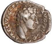 Denarius - Marcus Aurelius IVVENTAS; Juventas obverse image