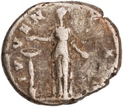 Denarius - Marcus Aurelius IVVENTAS; Juventas, Rome, 140-144 reverse image