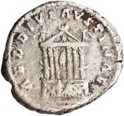 Denarius - Faustina the Elder AED DIV FAVSTINAE, Rome, 141 reverse image
