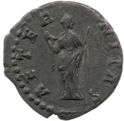 Denarius - Faustina the Elder AETERNITAS; Venus, Rome, 141 reverse image