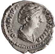 Denarius - Faustina the Elder AETERNITAS; Venus obverse image