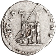 Denarius - Faustina the Elder AETERNITAS, Rome, 141 reverse image
