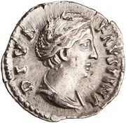 Denarius - Faustina the Elder AVGVSTA; Ceres obverse image