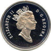 50 Cents - Elizabeth II Duck Tolling Retriever obverse image
